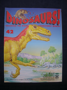 DINOSAURS MAGAZINE - ORBIS  - Play and Learn - Issue 42 - Gasosaurus