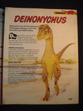 DINOSAURS MAGAZINE - ORBIS  - Play and Learn - Issue 8 - Deinonychus