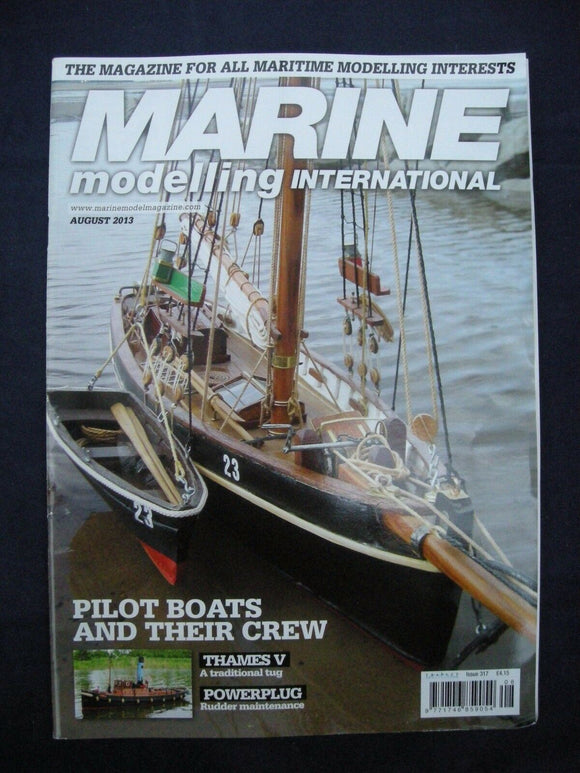 Marine Modelling International - August 2013 - contents shown in photos -