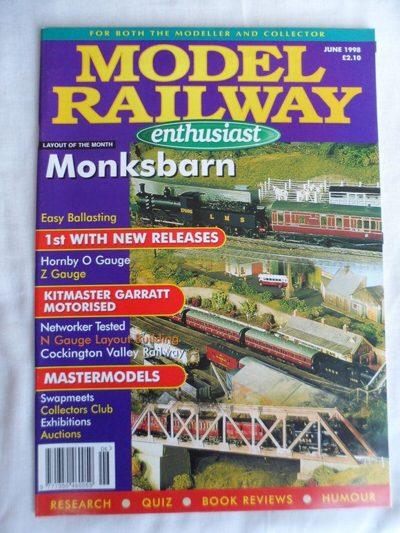 Model Railway Enthusiast - June 1998 - Easy ballasting
