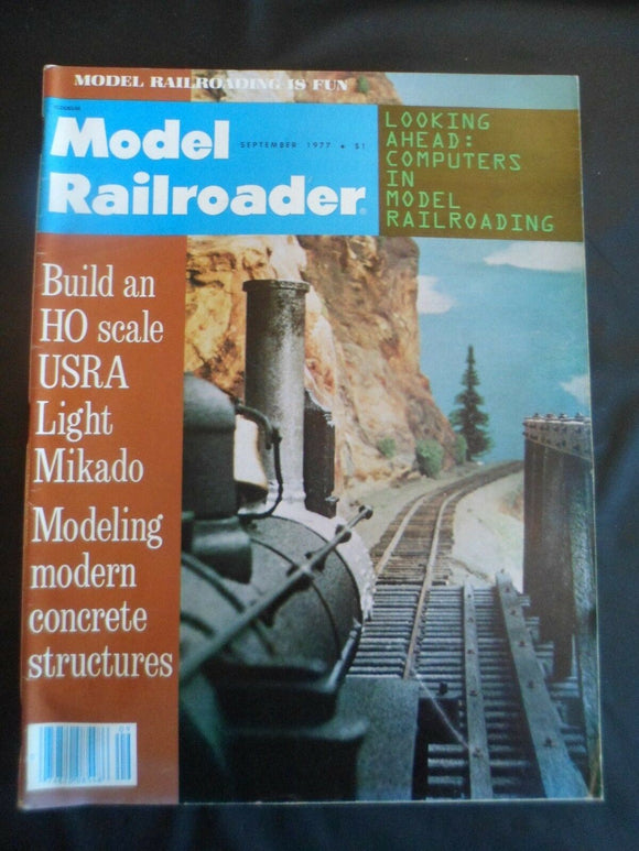 Vintage - Model railroader - September 1977