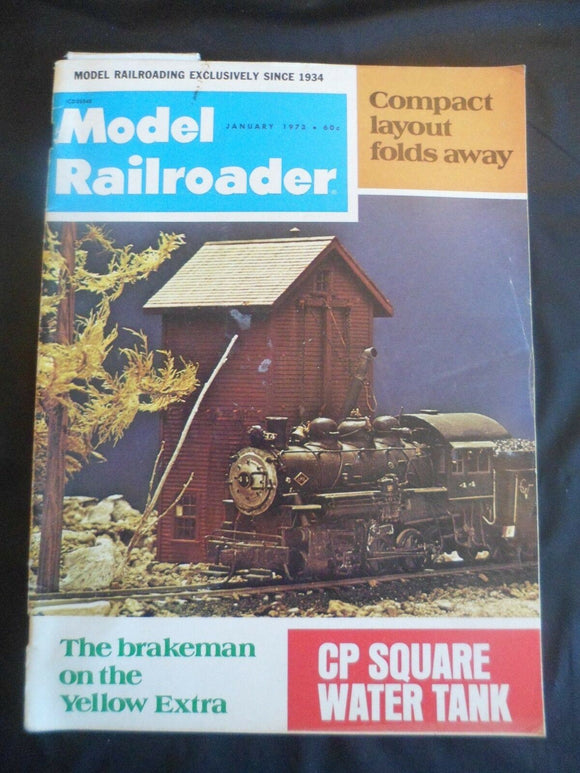 Vintage - Model railroader - January 1973