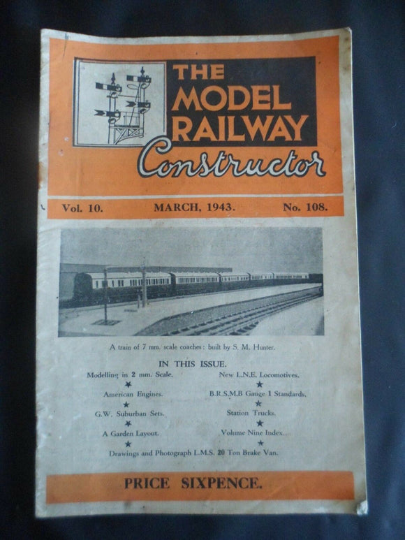 Vintage - The Model Railway Constructor - March 1943