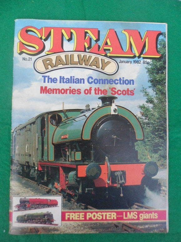 Vintage -  Steam Railway Magazine - issue 21 - Contents shown in photos