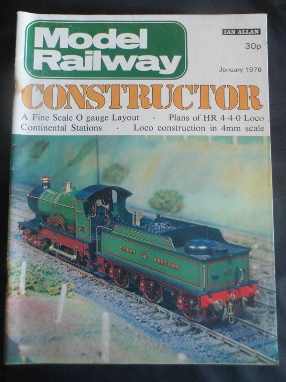 Vintage - The Model Railway Constructor - January 1976