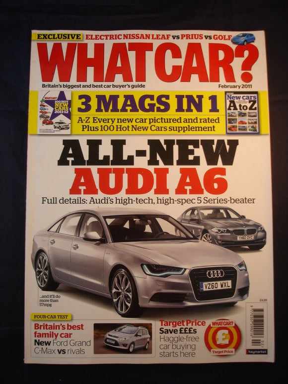 What Car?- February 2011 - Audi A6 - Ford Grand C max vs rivals