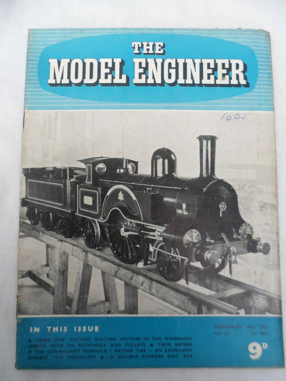 Model Engineer - Issue 2803 - 10 February 1955 - contents shown in photos