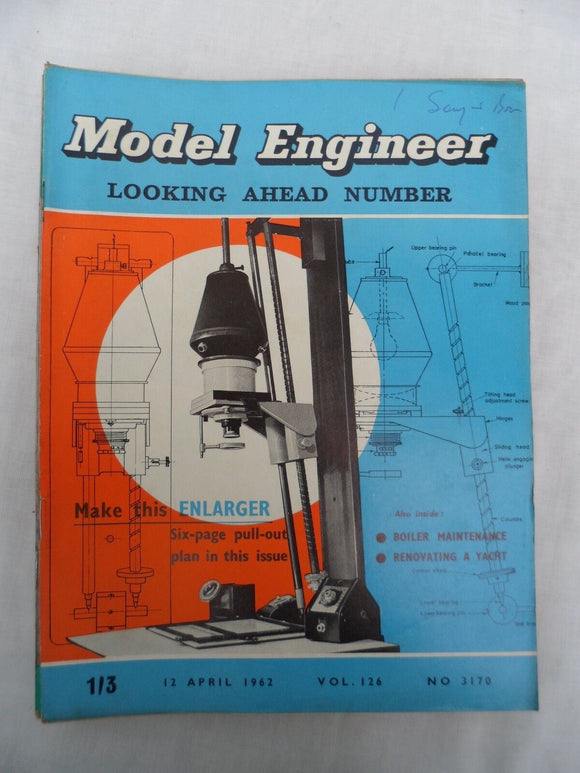 Model Engineer - Issue 3170 - 12 April 1962 - Contents shown in photos