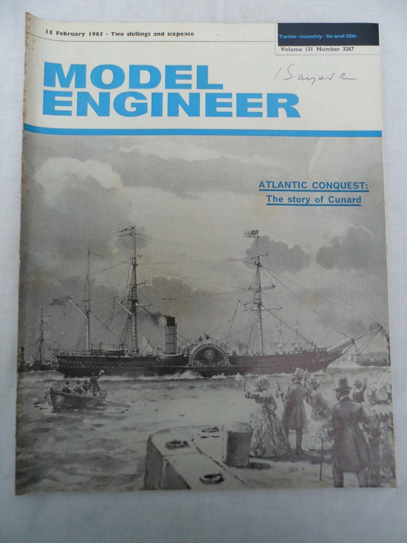 Model Engineer - Issue 3267 - 15 February 1965 - Contents shown in photos