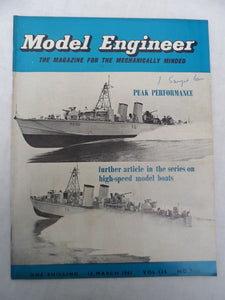 Model Engineer - Issue 3114 - 16 March 1961 - Contents shown in photos