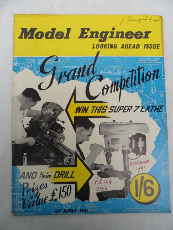 Model Engineer - Issue 3120 - 27 April 1961 - Contents in photos