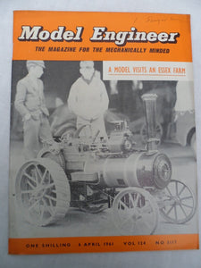 Model Engineer - Issue 3117 - 6 April 1961 - Contents shown in photos
