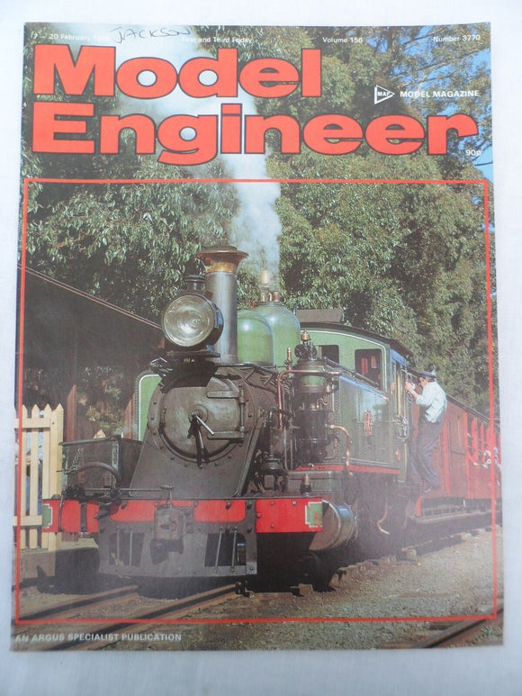 Model Engineer - Issue 3770 - Contents in photos