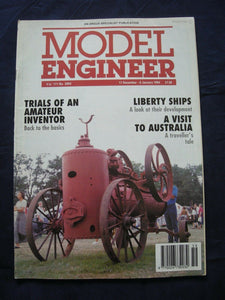 Model Engineer - Vol 171 No 3959 - 17 December 1993 - Contents page photo