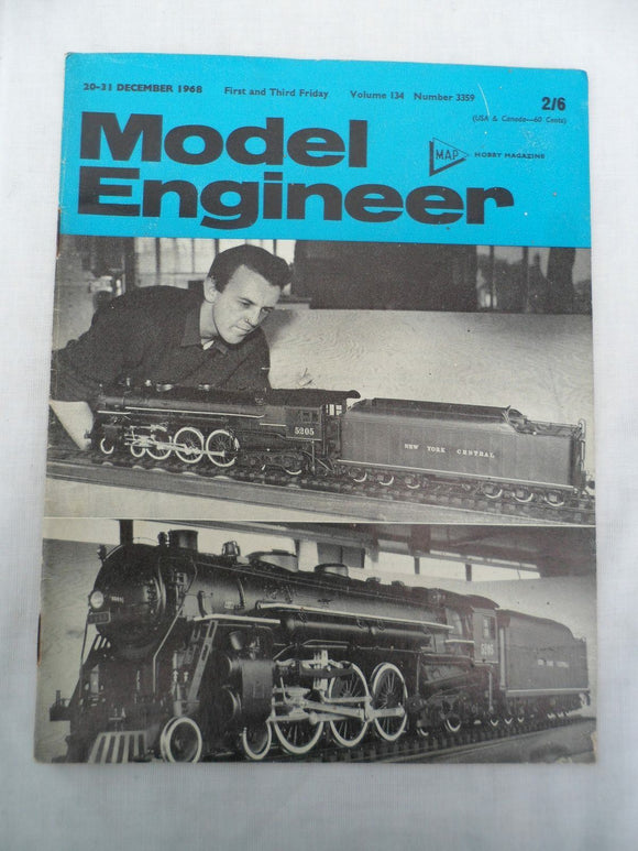 Model Engineer - Issue 3359 - 20 December 1968 - Contents shown in photos