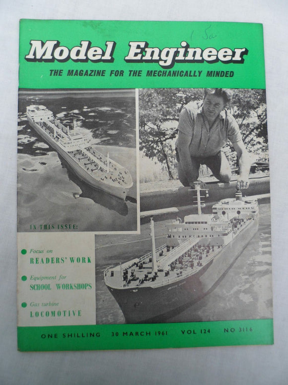 Model Engineer - Issue 3116 - 30 March 1961 - Contents shown in photos