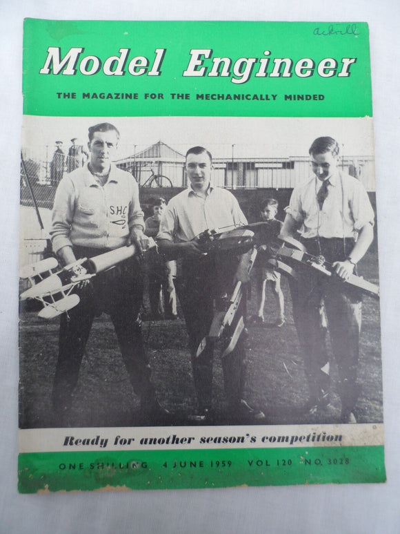 Model Engineer - Issue 3028 - 4 June 1959 - Contents shown in photos