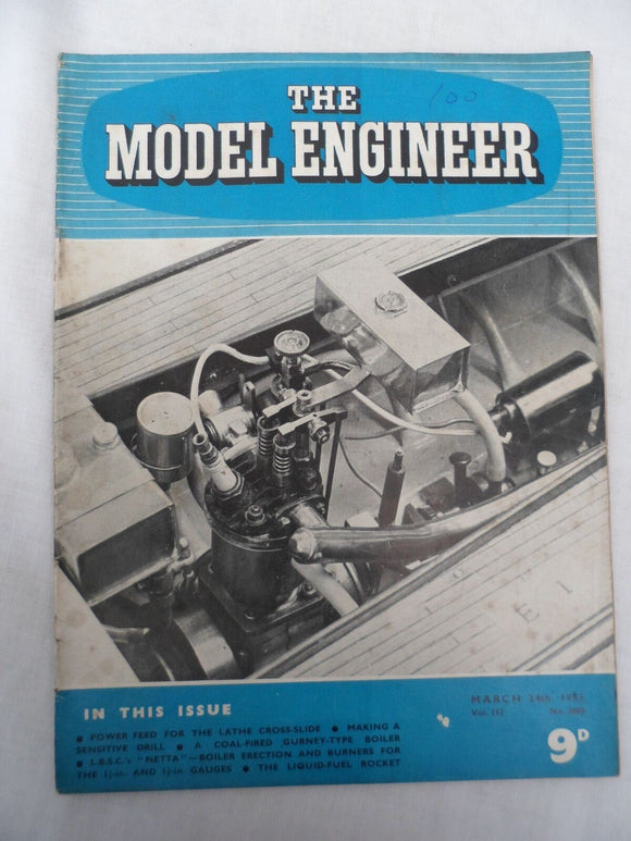 Model Engineer - Issue 2809 - 24 March 1955 - contents shown in photos