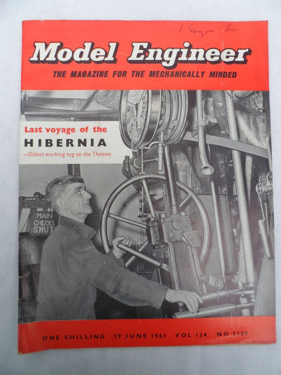Model Engineer - Issue 3129 - 29 June 1961 - Contents in photos