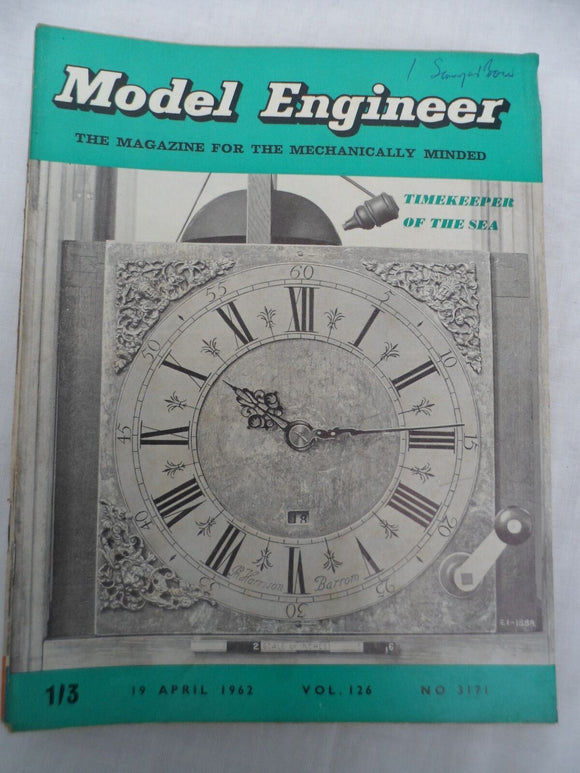 Model Engineer - Issue 3171 - 19 April 1962 - Contents shown in photos
