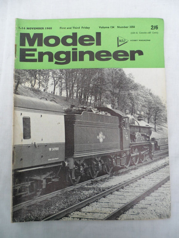 Model Engineer - Issue 3356 - 1 November 1968 - Contents shown in photos