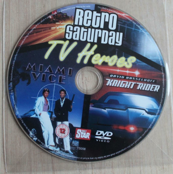 TV Heroes - Knight Rider - Miami Vice - Promo DVD 1