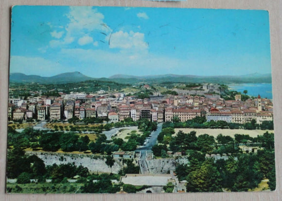 Postcard - Corfu - view of the town - 547