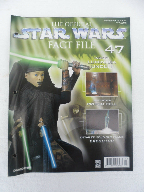 Deagostini Official Star Wars fact file - issue 47