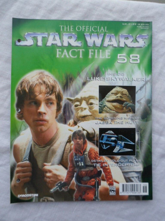 Deagostini Official Star Wars fact file - issue 58