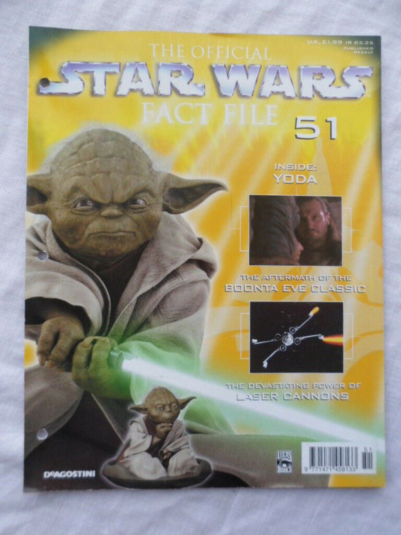 Deagostini Official Star Wars fact file - issue 51