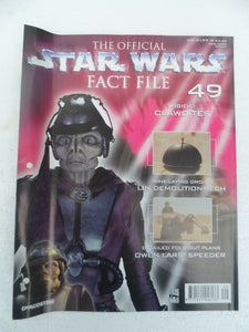 Deagostini Official Star Wars fact file - issue 49