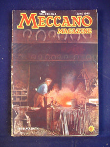 Vintage -  Meccano  Magazine - June 1945 -