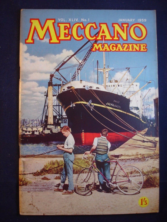 Vintage -  Meccano  Magazine - January 1959 -