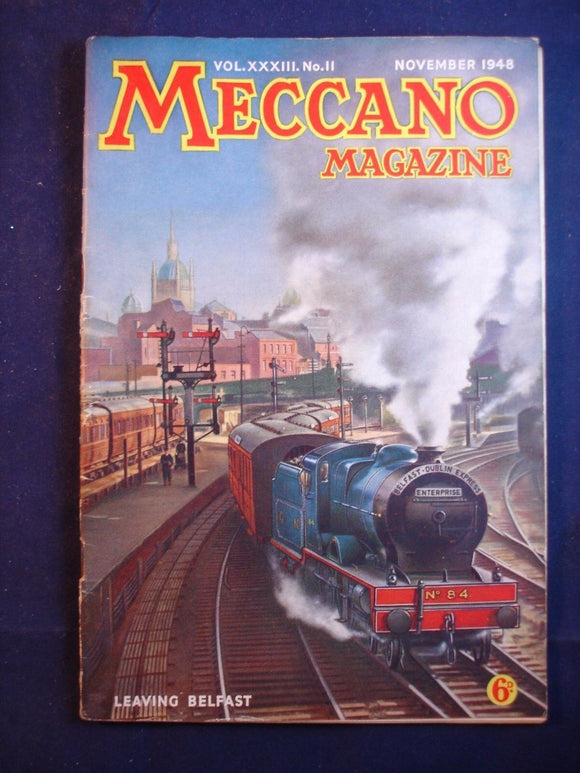 Vintage -  Meccano  Magazine- November 1948 -