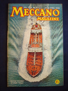 Vintage -  Meccano  Magazine - April 1959 -