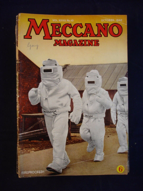 Vintage -  Meccano  Magazine- October 1942 -