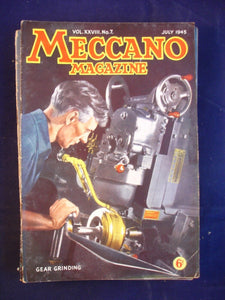 Vintage -  Meccano  Magazine- July 1943 -