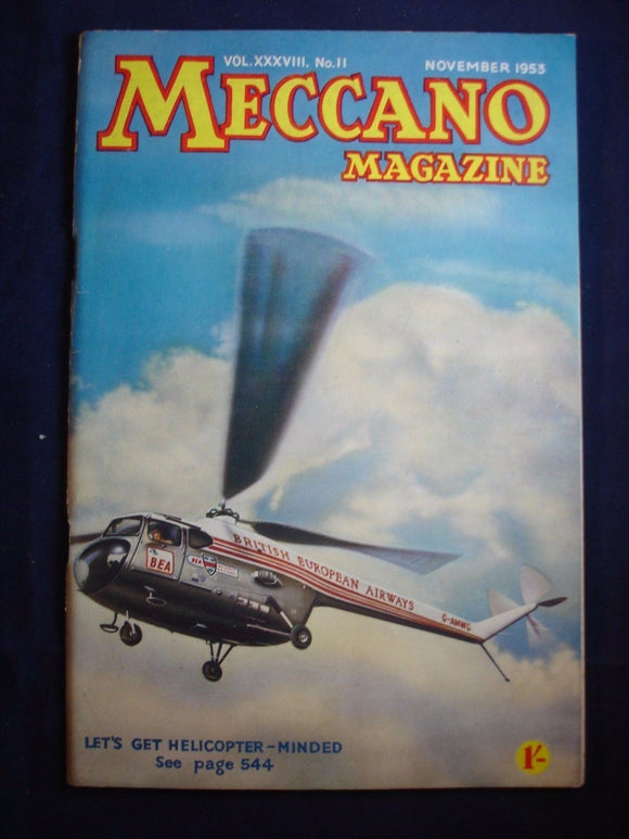 Vintage -  Meccano  Magazine - November 1953 -