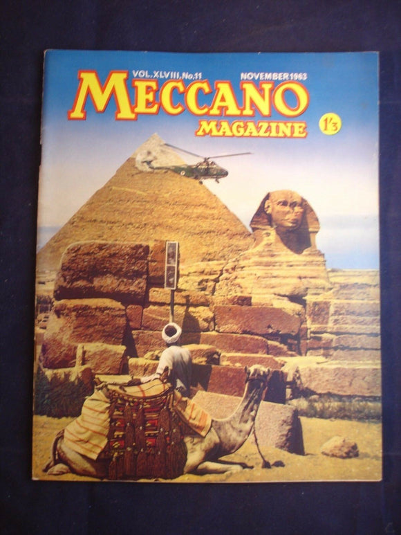 Vintage -  Meccano  Magazine - November 1963 -