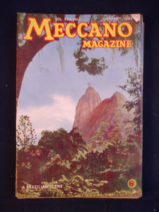 Vintage -  Meccano  Magazine - January 1945 -