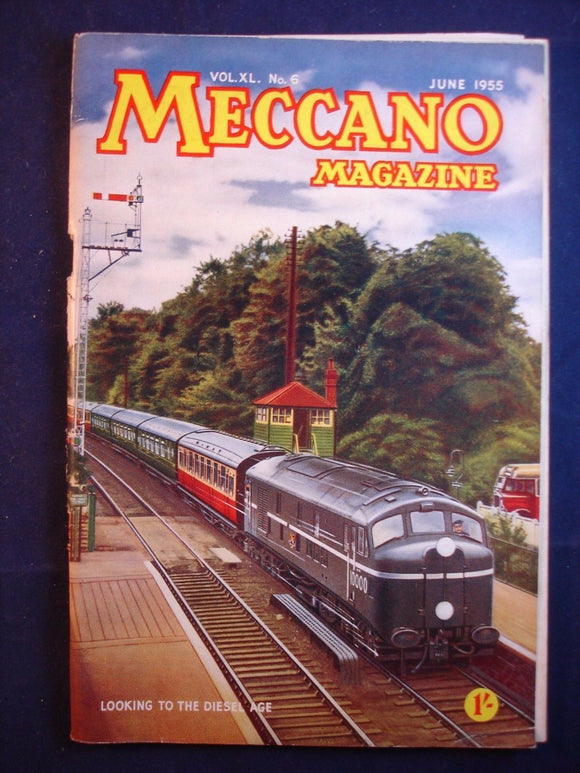 Vintage -  Meccano  Magazine - June 1955 -