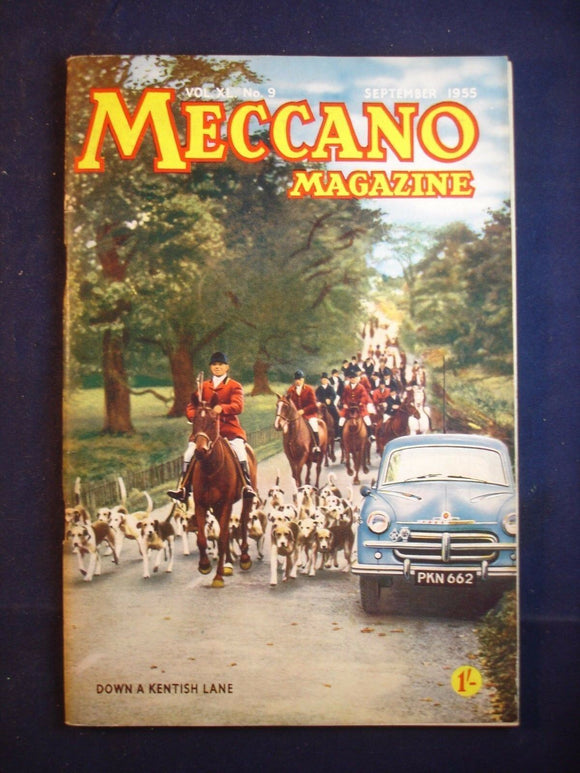 Vintage -  Meccano  Magazine - September 1955 -