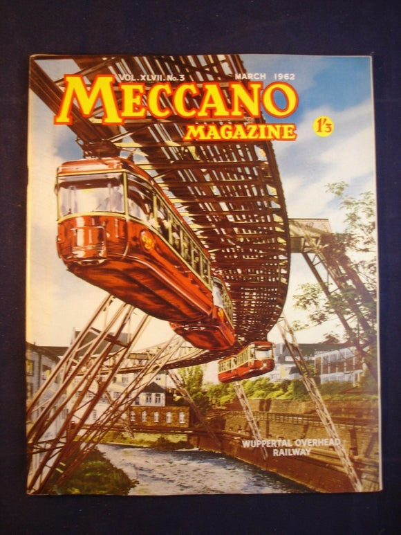 Vintage -  Meccano  Magazine - March 1962 -