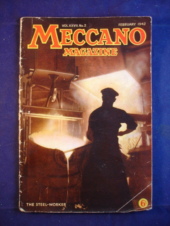 Vintage -  Meccano  Magazine - February 1942 -