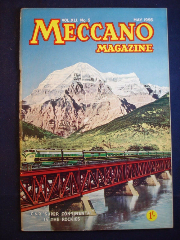 Vintage -  Meccano  Magazine - May 1956 -