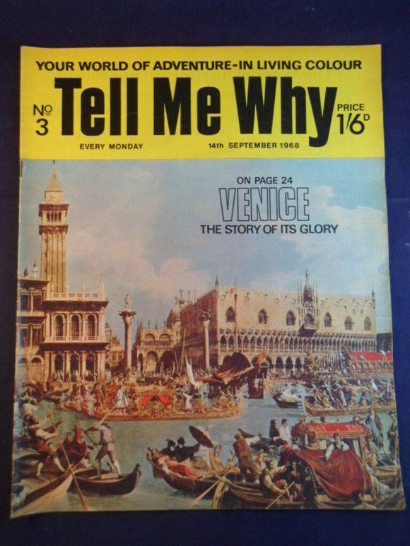 Tell me Why magazine - 14th September 1968