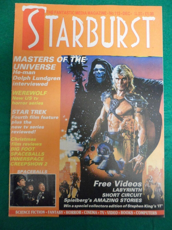 Starburst magazine - issue 112 - Masters of the Universe