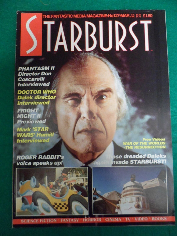 Starburst magazine - issue 127 - Phantasm 2 - Mark Hamill