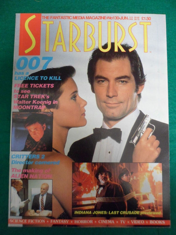 Starburst magazine - issue 130- James Bond