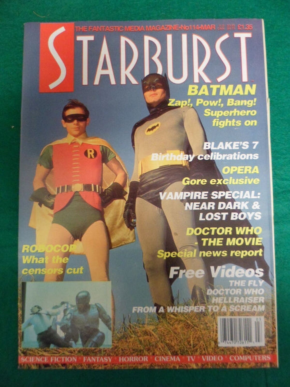 Starburst magazine - issue 114 - Batman
